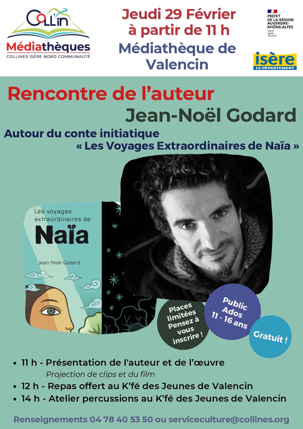 Rencontre de l'auteur Jean-Noël GODARD